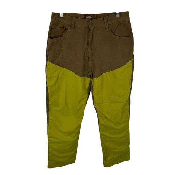 GameHide Brush Guard Pants Tan Green Size 34x32 Tan Green Hunting Outdoors - Picture 1 of 13